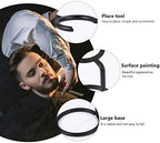 HEALLILY Portable Shaving Holder Razor and Soap Bowl Rack Dual Bracket Beauty Tool Organizer for Home Bathroom Vanity