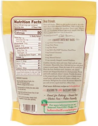 Bob's Red Mill, Hazelnut Flour, 14 oz