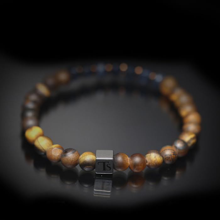 Tigranes Premium Natural Stone Bracelet Collection – Handmade Gemstone Jewelry in Luxury Branded Gift Box