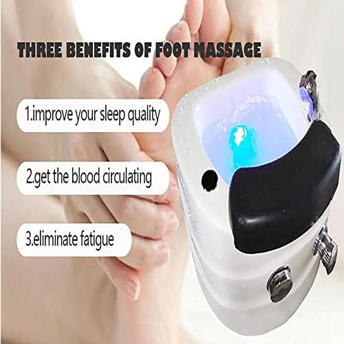 PIRFE Foot Spa with Heat and Massage and Jets,Portable Foot Spa Bathtub Foot Massager Home Spa Treatment Pedicure Foot Spa for Feet Stress Relief Improve Blood Circulation LED Display