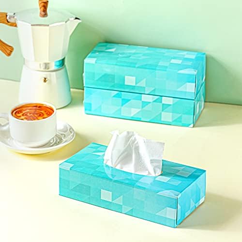 Yinder 12 Packs Facial Tissue Boxes 1560 Sheets Soft Facial Tissue Bulk for Teacher Classroom Spring 2 Ply 130 Sheets Disposable Travel Tissues Bulk for Weeding Car Household Kitchen(Single)