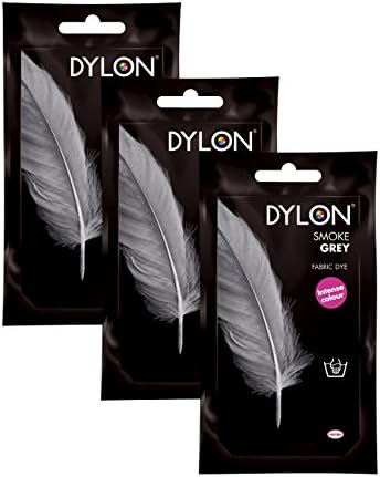 Dylon Smoke Grey Hand Fabric Dye 3 Pack