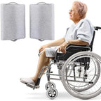 1 Pair Lateral Support Cushions for Wheelchair Side Guards, Wheelchair Side Pads for Larger Sized People Unable to Sit Upright in Wheelchairs