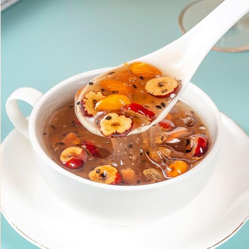 500g Osmanthus Fragrant Nuts Lotus Root Starch Powder Breakfast Meal，Lotus Root Powder Soup Mix Chinese Asian Soup，Instant Breakfast Microwave Food Family Drinks