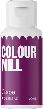 Colour Mill Oil-Based Food Coloring, 20 Milliliters Grape (0.68 Fl Oz)