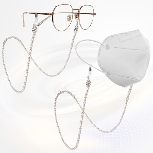 Glasses Chain, Pearl Eyeglass Chain, Beaded Eyeglass Chain Sunglasses Holder Strap