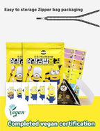 Korean Seaweed Wrappers Starter Kit for Triangular, Triangle Sushi Nori, Onigiri, Rice Ball (20 Sheets)