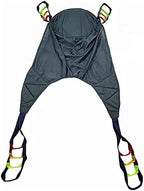 CEEBUS Patient Hoist Lift Sling, Full Body Commode Sling Stair Transfer Belt Divided Leg Sling Bariatric Handicap Lift Medical Lift Equipment for Elderly Disabled