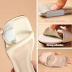 4 PCS Forefoot High Heel Cushions for Sandals Invisible feet Pads Soft Leather Non-Slip feet Cushion Thickness 6mm