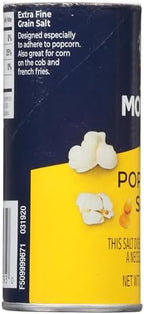 Morton Popcorn Salt, (3.75 oz), 2-Pack, Perfect for Popcorn & Seasoning
