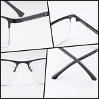 LJIMI Transition Photochromic Progressive Multifocus Reading Sunglasses UV Protection Sun Reader Blue Light Blocking Glasses