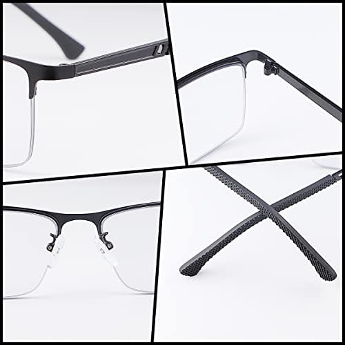 LJIMI Transition Photochromic Progressive Multifocus Reading Sunglasses UV Protection Sun Reader Blue Light Blocking Glasses
