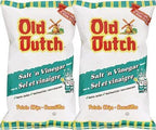 Old Dutch Salt & Vinegar Flavoured Potato Chips 255g - 2 X Large Bags {Imported from Canada} (2-Pack)