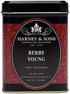 Harney & Sons Berry Young Fruit Tea with Goji Berry and Mutan Tea, 3 Ounce (48115)