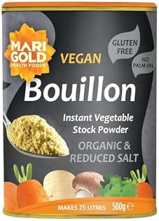 Marigold Organic Less Salt Bouillon, 500 GR