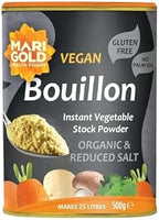Marigold Organic Less Salt Bouillon, 500 GR