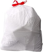 Amazon Basics Flextra Tall Kitchen Drawstring Trash Bags, 13 Gallon, 120 Count