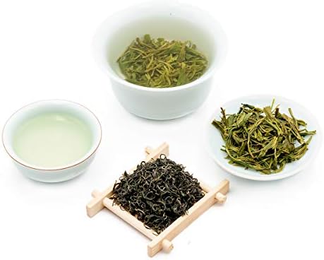 oriarmcha Qingdao Laoshan Green Tea Loose Leaf - Chinese Cloud and Mist Green Tea Leaves 225g (8 ounce) Ziplock Resealable Bag