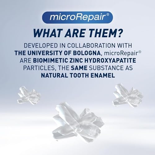 Biorepair Pro White Daily Toothpaste - 2.54 Fluid Ounces (75ml) Tubes (Pack of 2) [ Italian Import ]