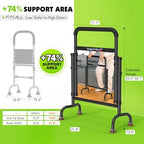 Stand Assist for Chair & Couch – Reinforced Dual-Tube Design, Height Adjustable Mobility Aid for Seniors, Lightweight Metal Frame with 600lb Capacity