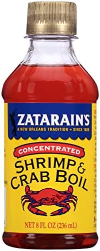 Zatarain's Concentrated Shrimp & Crab Boil, 8 fl oz (Pack of 12)