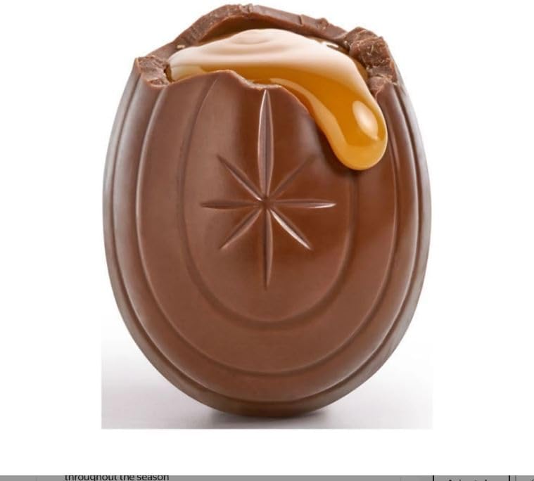 Milk Chocolate Caramel Eggs 10 Count Indvidually Wrapped Eggs Filled with Creamy Caramel (1.2 Oz.) Great for Easter Basket Fillers, Spring Gift Stuffers and Baking!