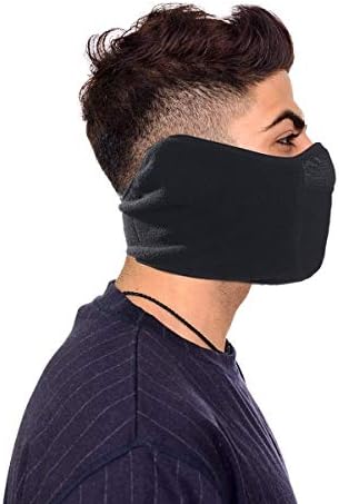 Balaclava Half Face Mask Adjustable Fastener Windproof Men Women for Skiing Snowboarding Motorcycling Winter Face Mask Outdoor Sports Highly Breathable (Half-face)