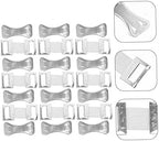 1 Set of Aluminum Buckles Fixed Clips for Bandages Fasten Holders Elastic Crepe Bandage Accessory