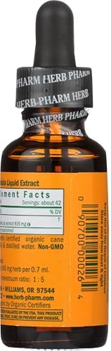 Herb Pharm Certified Organic Calendula Liquid Extract for Minor Pain Support - 1 Ounce