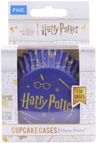 PME Harry Potter Foil-Lined Cupcake Cases (Pack of 30), Wizarding World