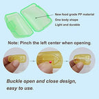 V-TOP 20 Pack Travel Toothbrush Head Covers, Portable Toothbrush Pod Caps Case Protector for Home and Outdoor