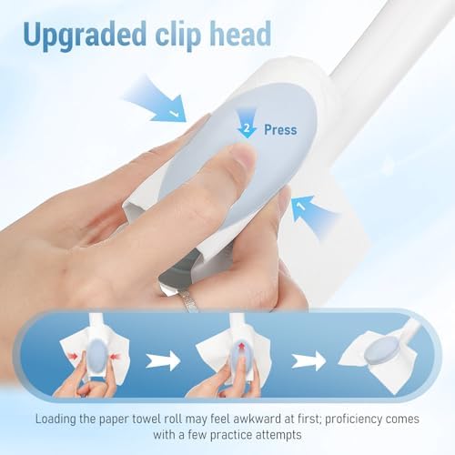 Toilet Aid - Newly Upgraded Firmly Clamp the Toilet Paper/Wipes, Personal Bottom Wiping Tool, Bathroom Mobility Aid for Disabled/Elderly/Surgery Recovery, 16.5" (1 pcs)