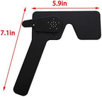 4 Pcs Ophthalmic Eye Occluder for Ophthalmologists Orthoptists Optometrists Eye Exam Tool (Black)