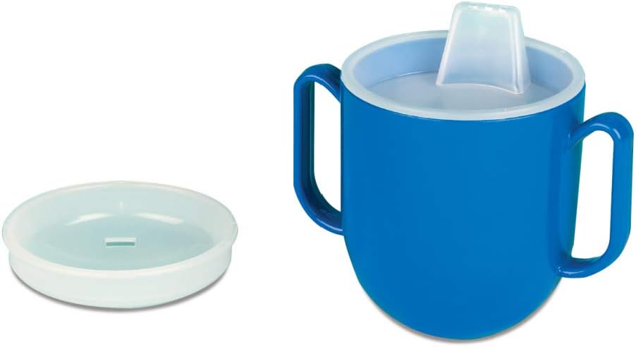 Ableware No-Tip Weighted Base Cup wth Spill Proof