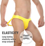 Jock Strap Thongs, Sexy Brief Underwear for Men Athletic Supporters Underpants