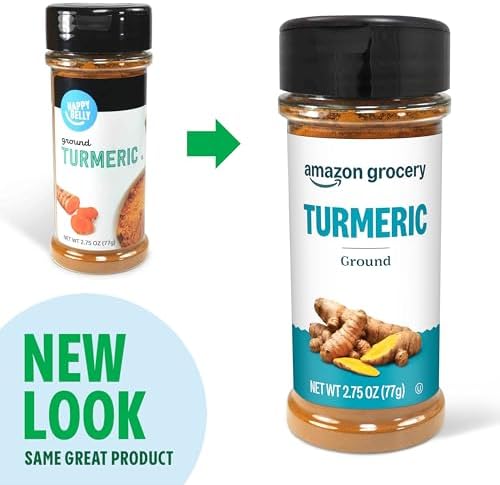Amazon Grocery, Ground Turmeric, 2.75 Oz