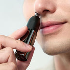 Naroote Ear and Nose Hair Trimmer, Rechargeable Electric Nose Hair Clipper with Multifunction, Ergonomic Grip, Type C Port & 360 Trimming for Ears, Eyebrows, Beard