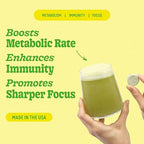 8Greens Supergreens Tablets | Super Greens Powder Superfood, Metabolism Immunity & Focus, Daily Greens Effervescent Tablets, Organic: Aloe Vera, Spirulina, Chlorella, Lemon Lime, Tube 30 Servings