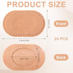 24pcs Toe Cushion Protectors Patches, Comfortable Adhesive Pads Lessen Pain Friction Adhesive Tape Anti-Slip Waterproof Foot Cushions Corn Remover Guards for Women Men Feet