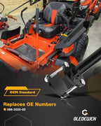 Mowers Assist Handle Kit, Compatible with Bad Boy Mowers All Mowers (Except R Series), Grab Mount Assistant Handles, Lawnmower Asst. Bar, Replace#088-3500-00, One-Piece Handle Portion (No Assembly)