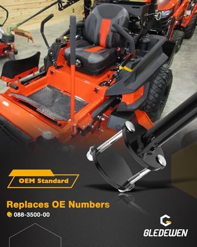 Mowers Assist Handle Kit, Compatible with Bad Boy Mowers All Mowers (Except R Series), Grab Mount Assistant Handles, Lawnmower Asst. Bar, Replace#088-3500-00, One-Piece Handle Portion (No Assembly)