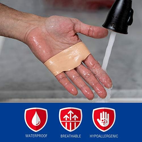 Nexcare Blister Prevention Tape, Waterproof Foam Medical Tape, Sticks Firmly to Skin to Help Prevent Blisters - 1 In x 5 Yds, 1 Roll of Tape