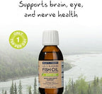 Wiley's Finest Wild Alaskan Fish Oil Summit DHA Liquid - 2140mg of DHA and 460mg of EPA Omega-3s - Citrus Flavored Liquid Supplement - 4.23 Oz (25 Servings)