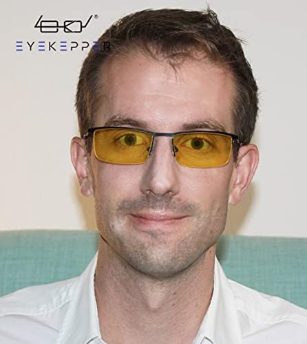 Eyekepper Quality Spring Hinges Half-Rim Computer Readers Reading Glasses