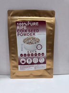 Plant Gift 100% Pure Coix Seed Powder 薏仁粉 Natural Coix Seed Flour, job's tears for Drinks, Adds Flavor and Taste Non-GMO Powder, No Filler, No additives 100G/3.25oz