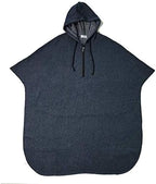 Wheelchair Cloak, Wheelchair Cape Blanket, Warm Plush Windproof Autumn and Winter Wheelchair Blanket, Universal Size Wheelchair Cloak (Grey XL)