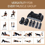 Psoas Release Tool - 3-in-1 Massage Tool - Psoas Muscle Release Tool for Hip Hook, Flexor, Back, Glute, Iliacus, and Neck Pain Trigger Point and Myofascial Release Tool - Night Black [Patent Pending]