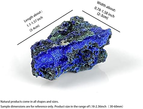Natural Azurite Seven Chakra Reiki Malachite Mineral Specimen (30-50mm)