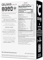 CELSIUS On-The-Go Powder Stick Packs, Zero Sugar (14 Sticks per Pack), Berry, 2.5 Ounce