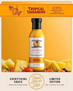 Louisiana Pepper Exchange Tropical Habanero Pepper Sauce – Sweet & Spicy with Mango and Pineapple, Gluten-Free, 12 Fl Oz (2 pack), Limited Edition